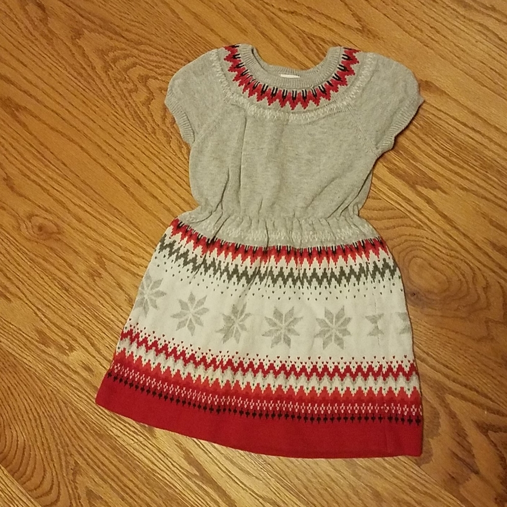 Gymboree Snowflake Sweater Dress - 18-24 month
